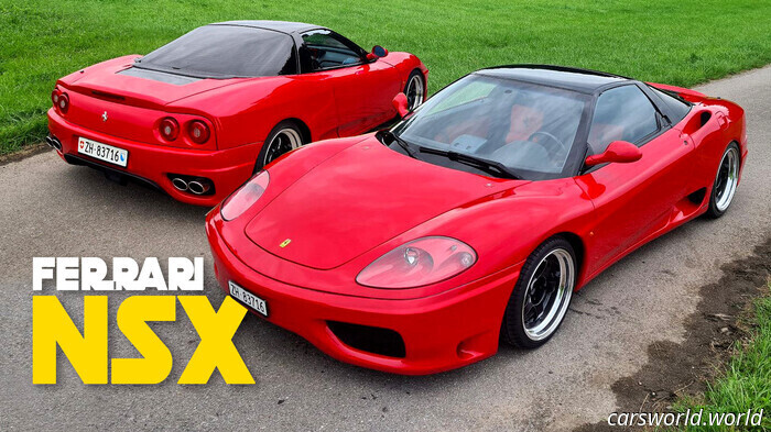 Un proprietario di Honda NSX ha preso il titolo di "Poor Man's Ferrari" troppo letteralmente / Carscoops